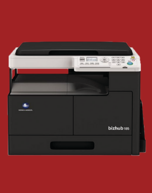 konica minolta bizhub 185e, 164e